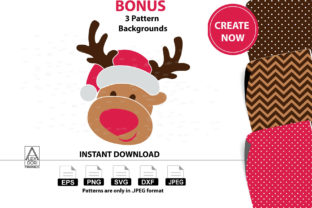 Boy Reindeer Clipart Christmas Deer Illustrations
