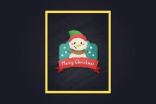 Christmas Snowman Illustrations for Editorial and Web Design