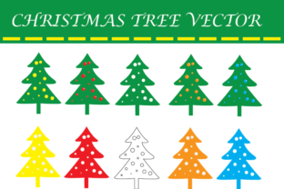 Christmas Tree Vector: A Versatile Graphic Design Asset