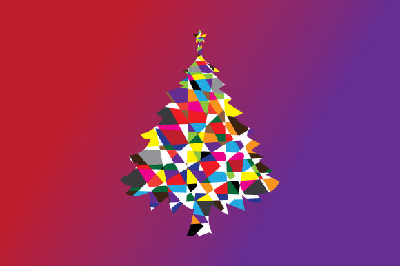 Colorful Christmas Tree