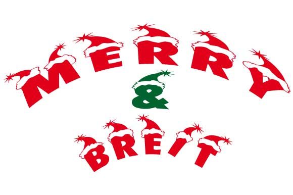 Merry and Breit Christmas Fun Deutsch 5 Illustrations