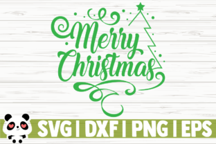 Merry Christmas - Christmas Tree Illustrations