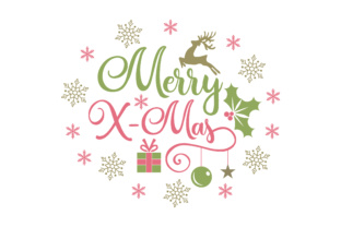 Merry X-Mas Christmas Design