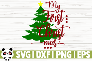 My First Christmas - Christmas Tree Illustrations